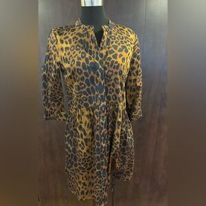 Tuckernuck Leopard Shirt Dress